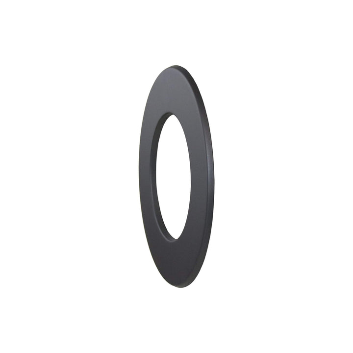 LANZZAS Ofenrohr Wand-Rosette mit 50 mm Rand - Durchmesser Ø 180 mm - Farbe: gussgrau | Rauchrohr Ab