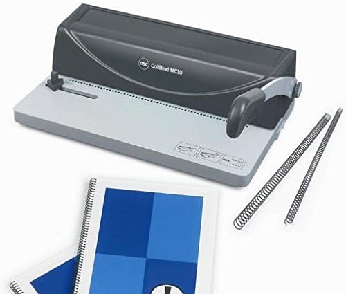 GBC 4400556 Metall-Spiralbindegerät CoilBind MC10, schwarz