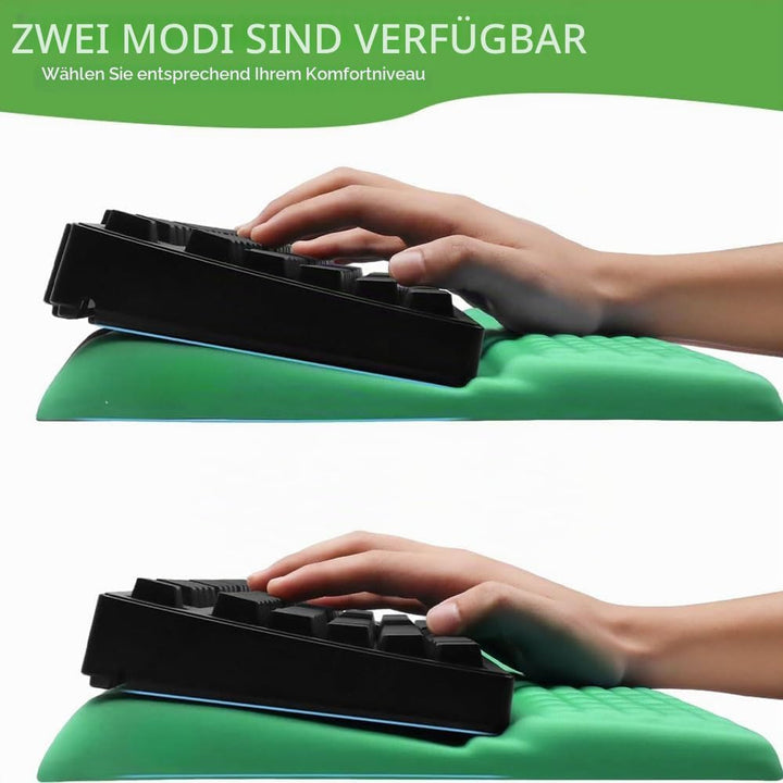 Sightday Tastatur-Handgelenkauflage mit Ständer, 2-in-1-Tastatur-Handgelenkstütze, weiche Memory-Sch