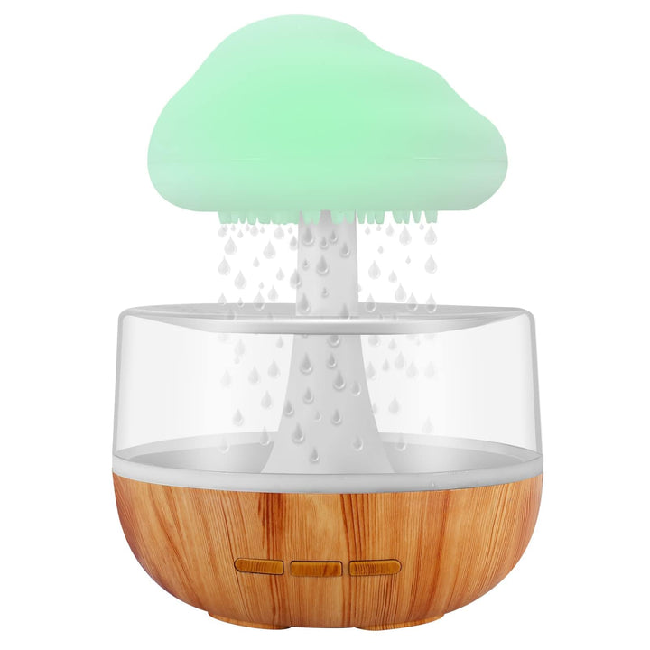Weljoy Zen Regenwolken-Nachtlicht, Aromatherapie, ätherisches Öl, Diffusor, Mikro-Luftbefeuchter, Sc