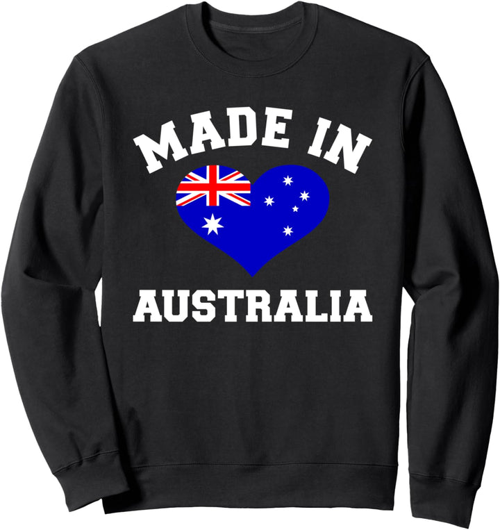 Australien Herz Flagge Sweatshirt