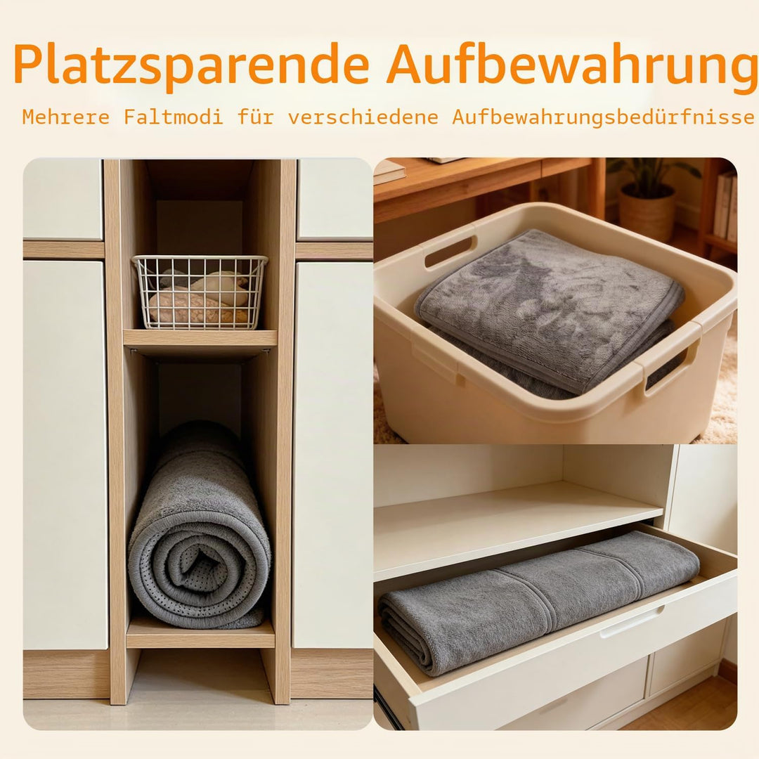 Krabbelmatte Kinder Faltbar Kariert Kinderteppich Rutschfester Unterseite Weicher Kurzflor Pflegelei