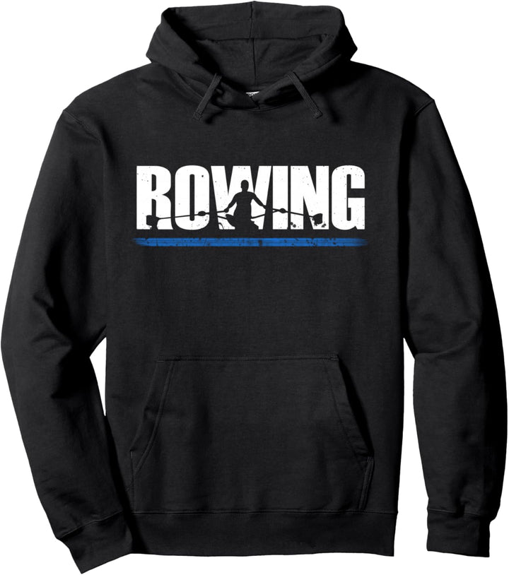 Rudern Ruderer Rowing Geschenk Row Rower Wassersport Outfit Pullover Hoodie