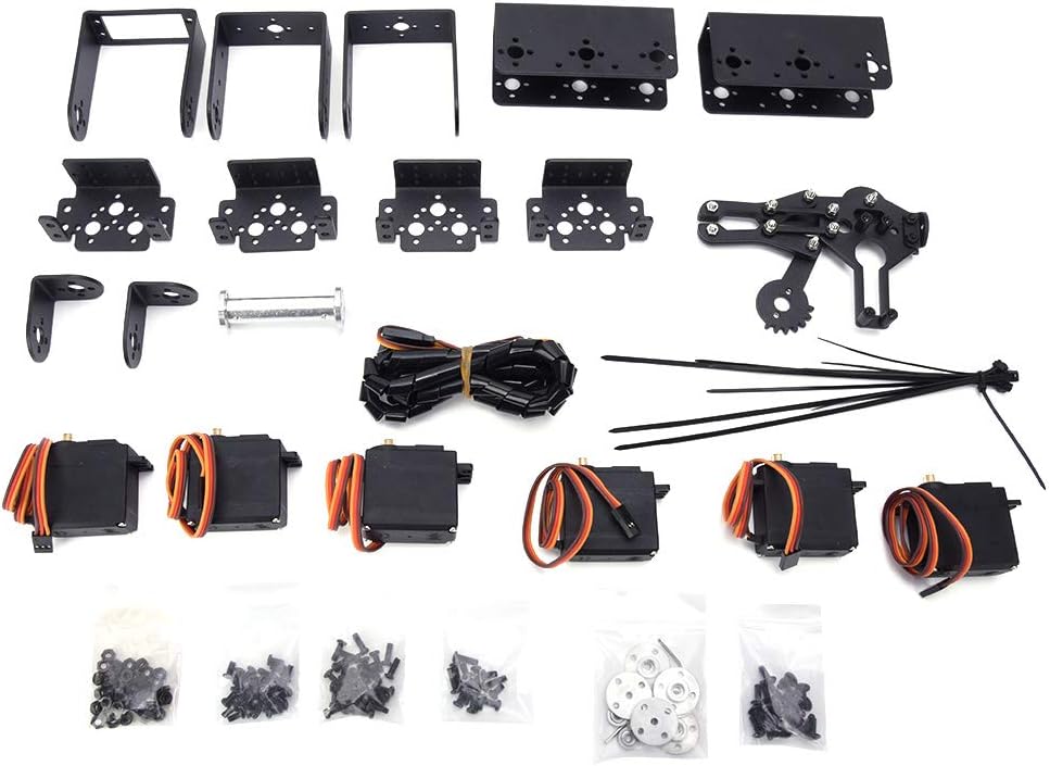 Mechanischer Arm, 6DOF-Roboterarm, Programmierbarer Vollmetall-Roboter, Mechanischer Arm, Klemmklaue