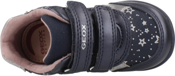 Geox Mädchen B Elthan Girl B Sneaker 19 EU Blau, 19 EU Blau