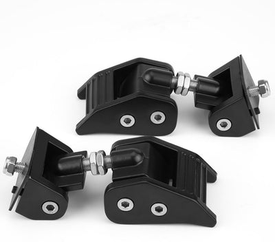 KIMISS 2pcs Hood Lock Catch Set Hood Verschlüsse Bracket Buckle Kit