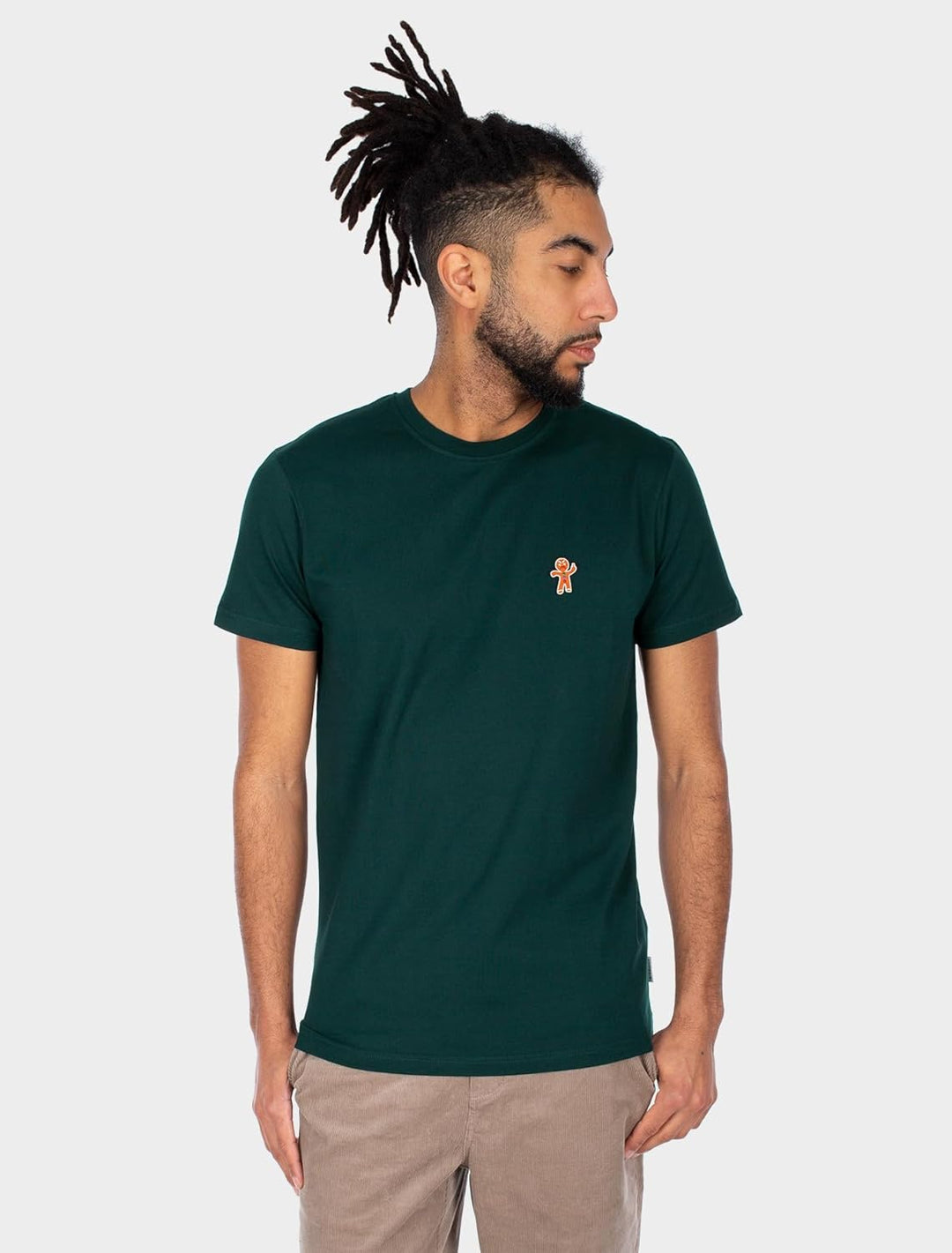 IRIEDAILY Cookieman Emb Tee T-Shirt Herren Shirt S Nightforest, S Nightforest
