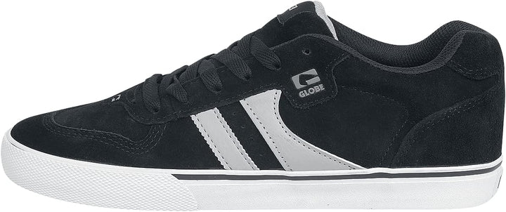 Globe Encore-2 Unisex-Erwachsene Sneakers 38.5 EU Black Light Grey, 38.5 EU Black Light Grey