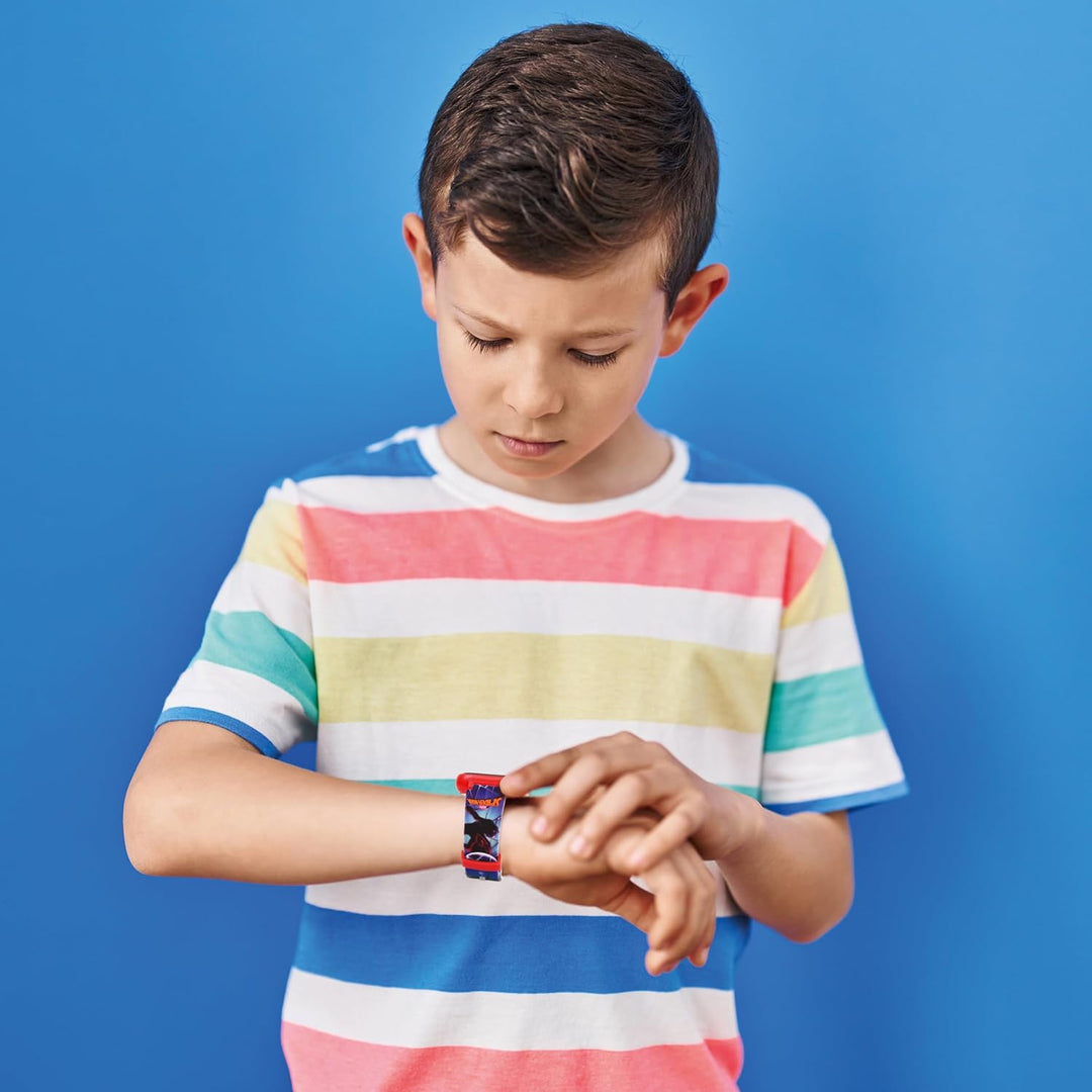 Lexibook, Spider-Man, Bluetooth-Uhr mit Farbdisplay, Spider-Man mit Kamera und 8-GB-Speicherkarte, R