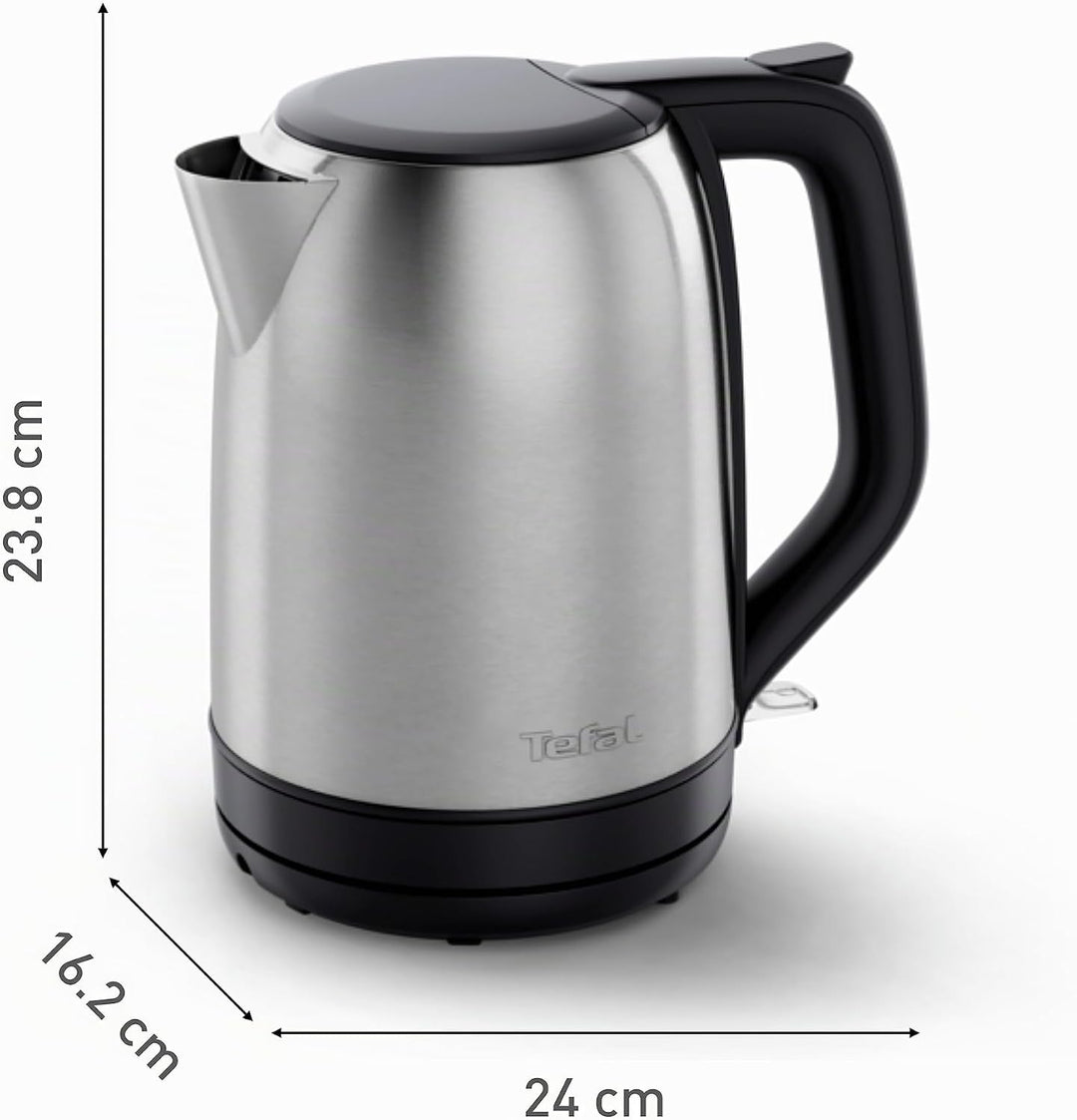 Tefal Subito Wasserkocher, 1,7 Liter Fassungsvermögen für bis zu 7 Tassen, Ein-Tassen-Indikator, ein