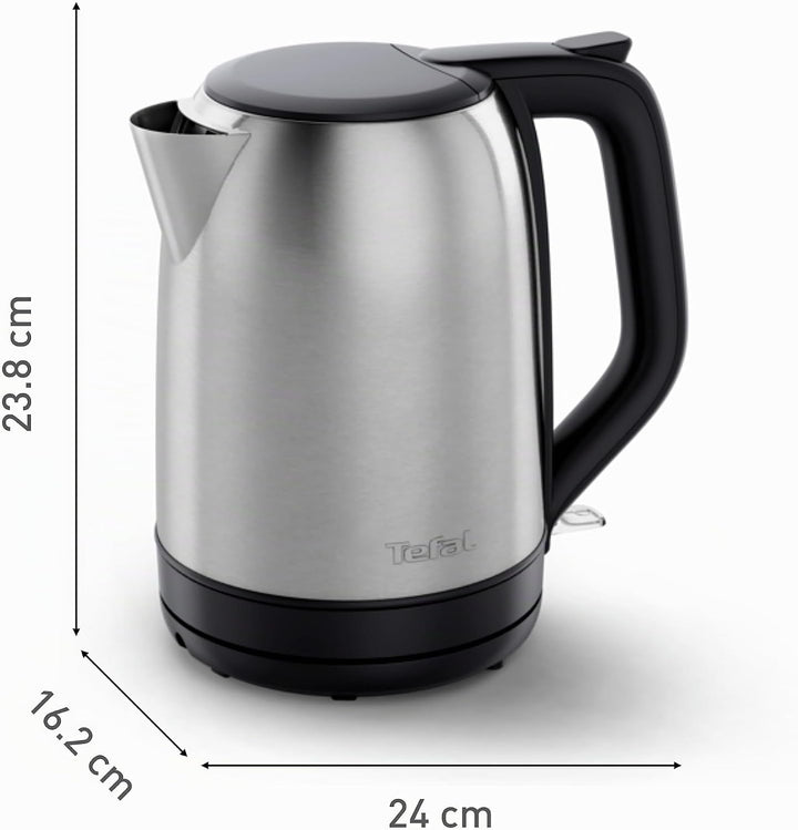 Tefal Subito Wasserkocher, 1,7 Liter Fassungsvermögen für bis zu 7 Tassen, Ein-Tassen-Indikator, ein
