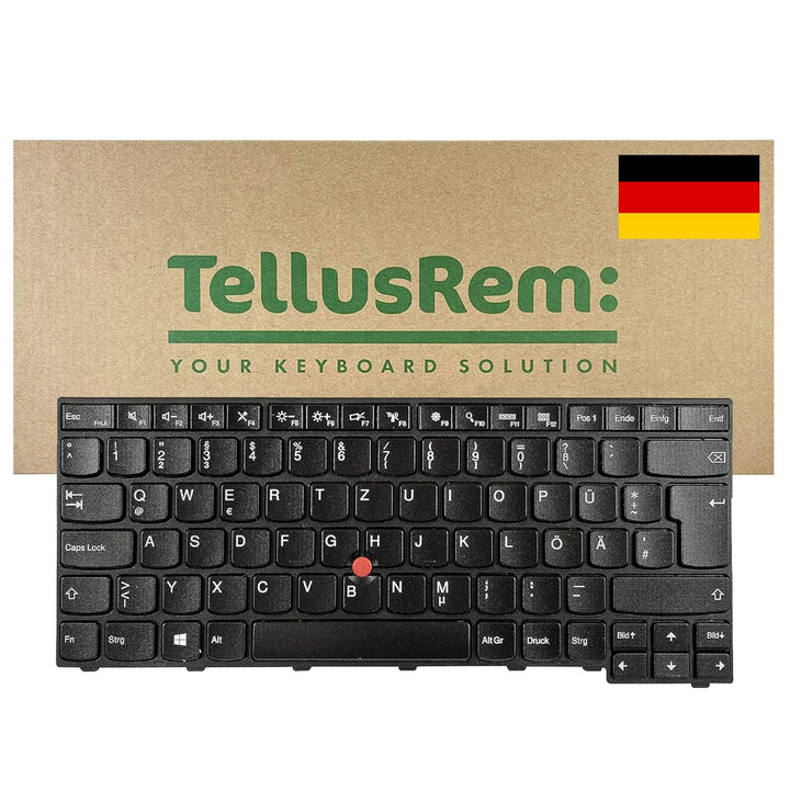 TellusRem ersatztastatur Deutsche Nicht Hintergrundbeleuchtung für Lenovo Thinkpad T460s T470s Non-B