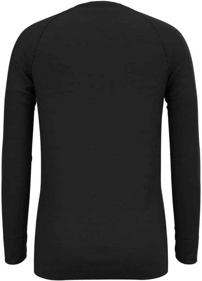 Odlo Unisex Kinder Merino 200 Kids_112009 Undershirt 140 Schwarz, 140 Schwarz
