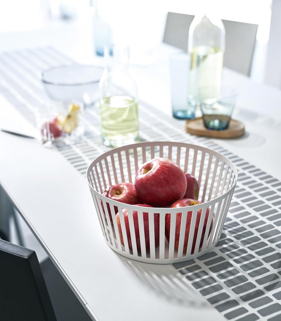 Fruit basket deep - Tower - white Weiss, Weiss