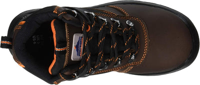 Portwest Steelite S3 Stiefel Mustang, Grösse: 38, Farbe: Braun, FW69BRR38 38 EU Braun, 38 EU Braun