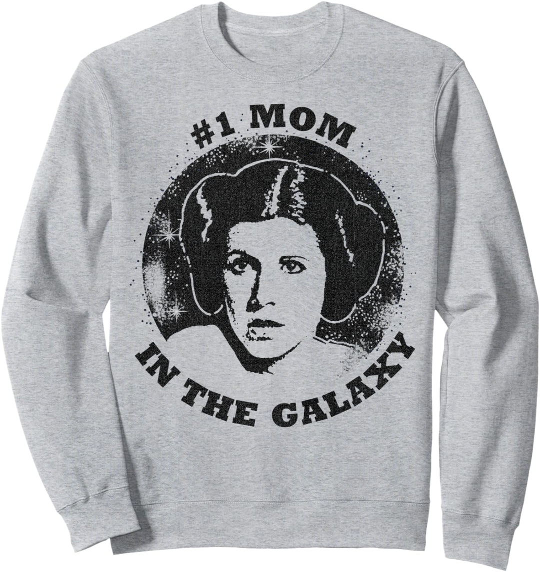 Star Wars Muttertag Princess Leia #1 Mom In The Galaxy Sweatshirt