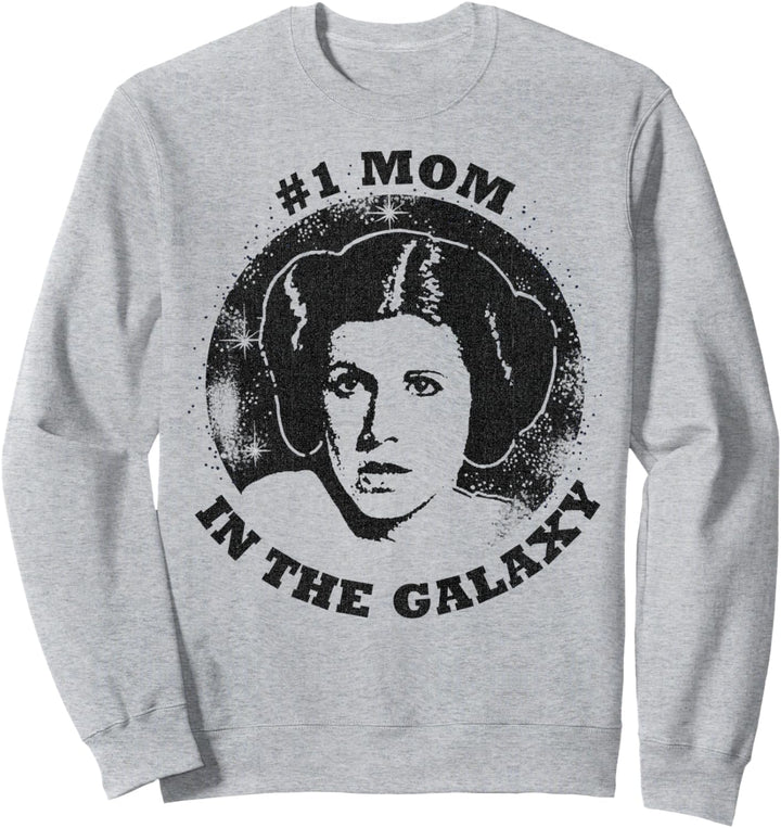 Star Wars Muttertag Princess Leia #1 Mom In The Galaxy Sweatshirt