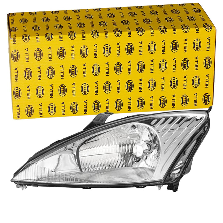 HELLA 1AE 010 199-011 Halogen-Hauptscheinwerfer - links - für u.a. Ford Focus (Daw, Dbw) Links (Fahr