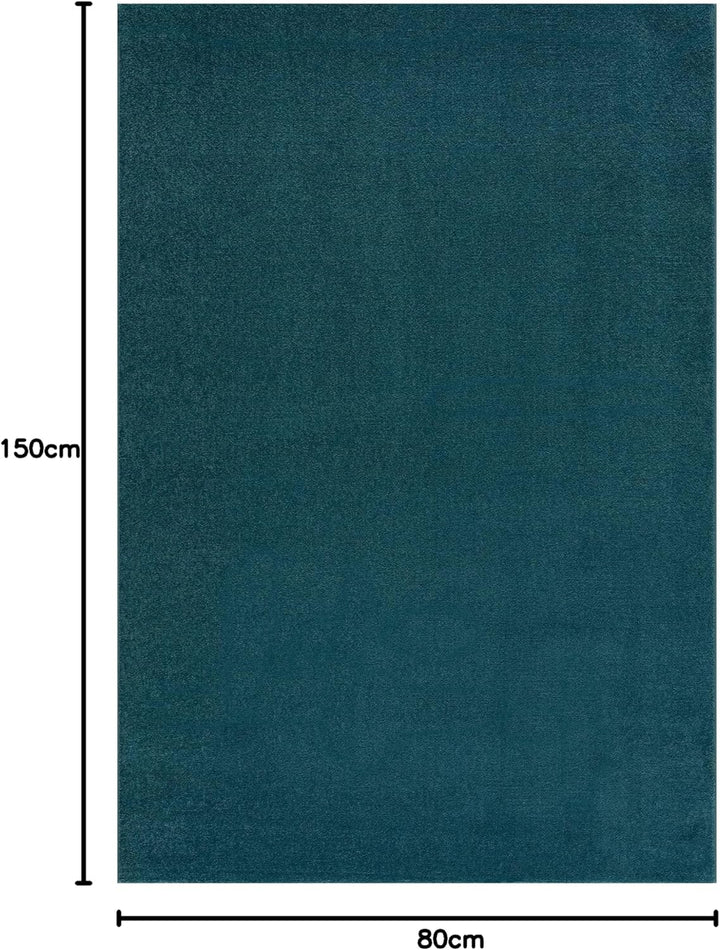 Impression Kurzflor-Wohnzimmerteppich - Schlichte Moderne Teppiche für Schlafzimmer, Büro, Flur, Küc