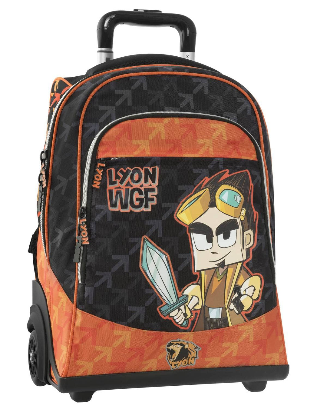 LYON GAMER Organisierter Trolley Premium Wgf Original 66996, Orange, Orange, Lässig