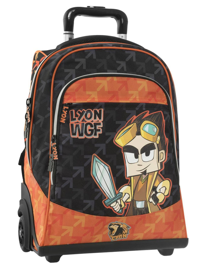 LYON GAMER Organisierter Trolley Premium Wgf Original 66996, Orange, Orange, Lässig