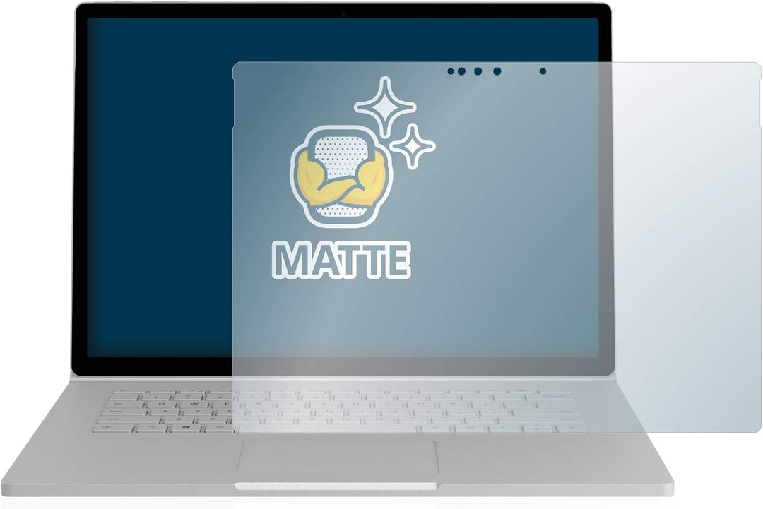 BROTECT Entspiegelungs-Schutzfolie für Microsoft Surface Book 2 15" Matte Displayschutz-Folie, Anti-