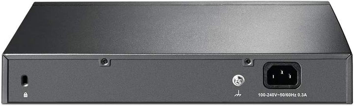 TP-LINK TL-SF1016DS 16 Port Netzwerk Switch (lüfterloses Passivkühlkonzept), 16 Port