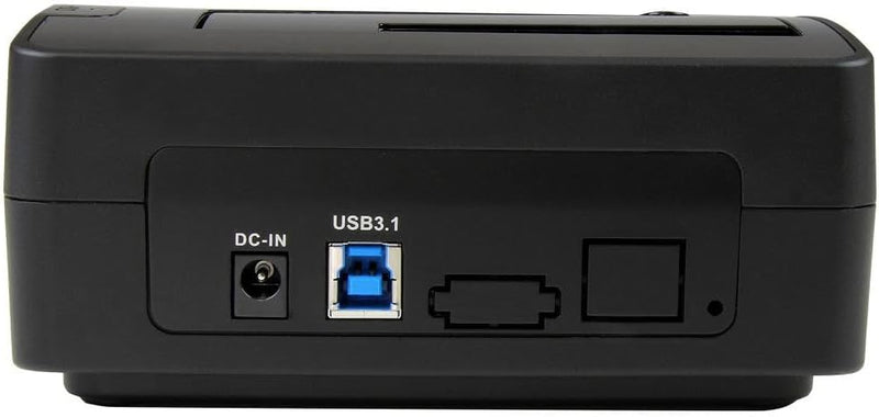 StarTech.com 1-Bay USB 3.1 auf SATA Festplatten Dockingstation, USB 3.1 (10 Gbit/s) Festplatten Dock