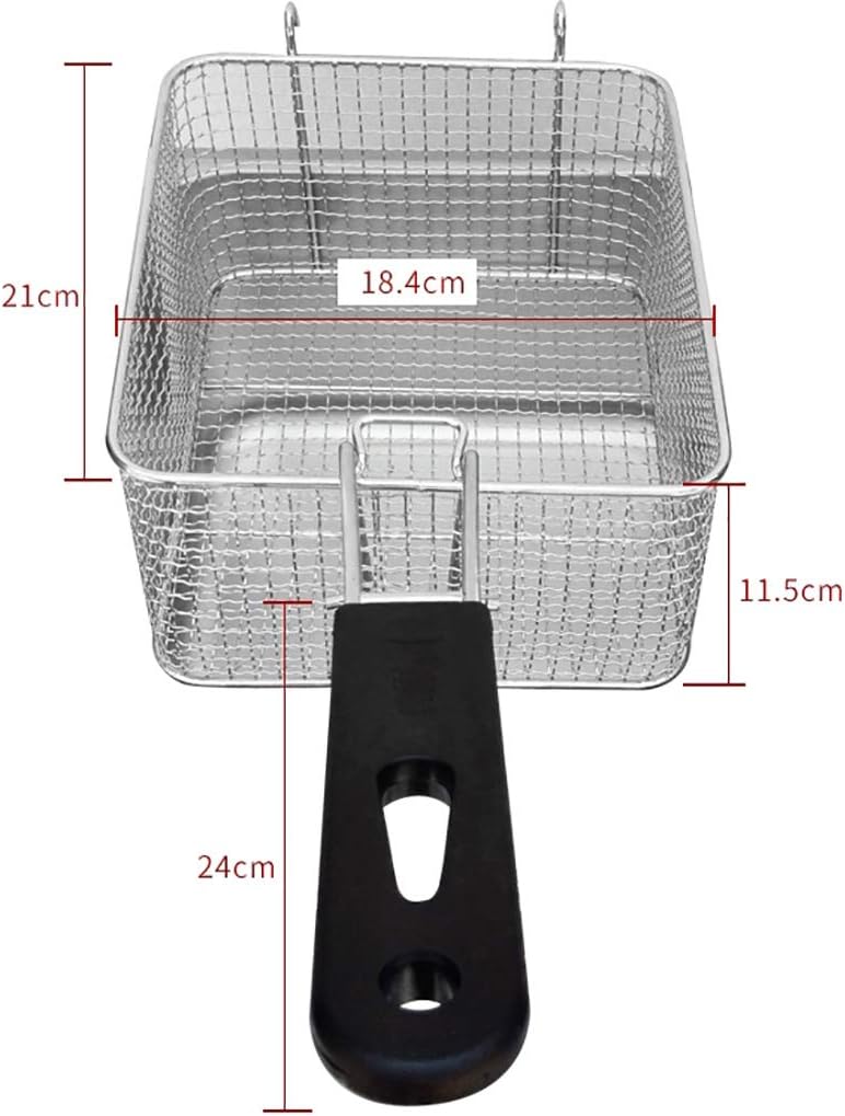 Deep Fryer Gas Fritteuse 22L Doppel-Zylinder-grosse Kapazitäts-Friteuse Edelstahl Material Infrarot-