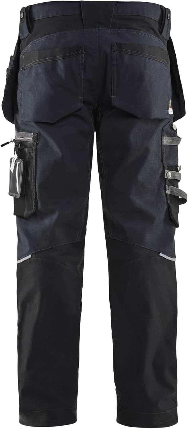 BLÅKLÄDER Craftsman Trouser with Stretch C50 Dunkel Marineblau, Schwarz, C50 Dunkel Marineblau, Schw