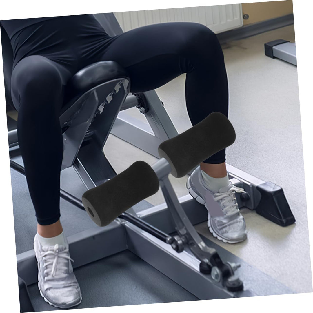 BESPORTBLE Pufferrohrabdeckung für Fitnessgeräte Fussschaumpolster Rollenfusspolster Rollen-Schaumst