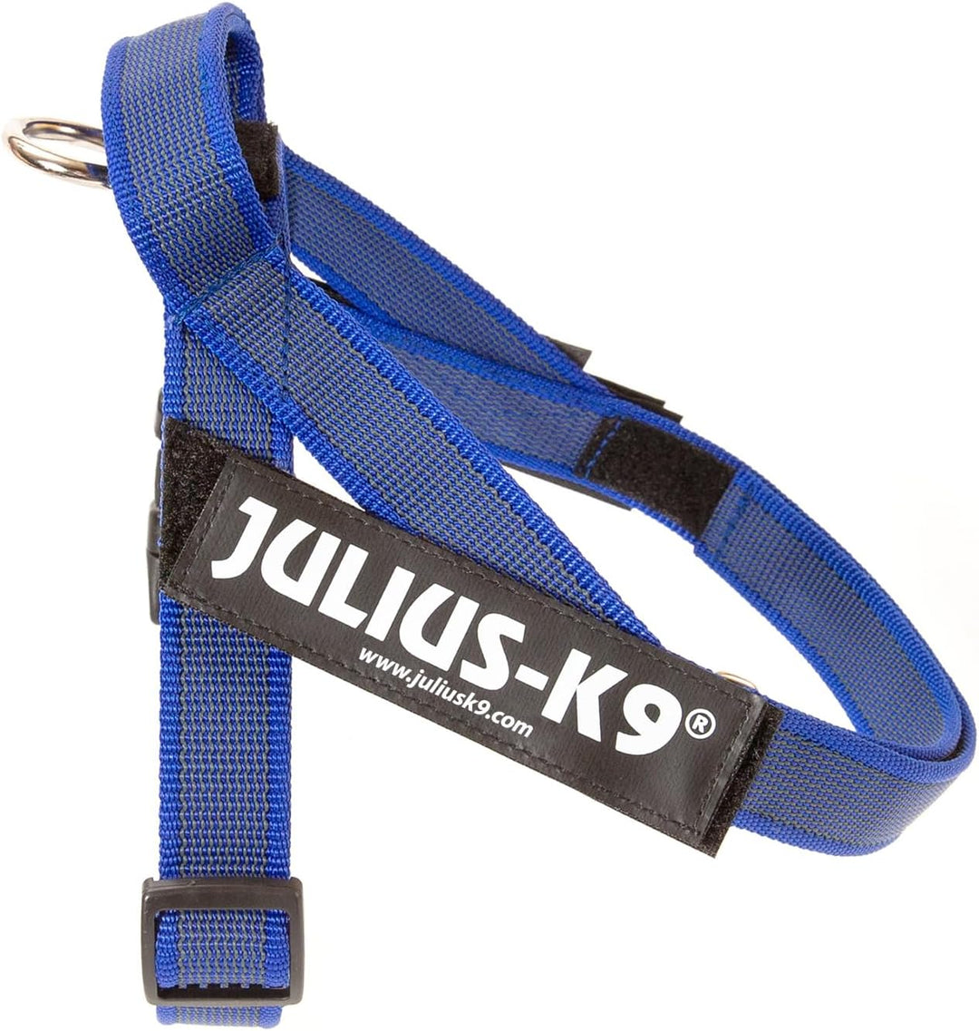 Julius-K9, IDC® Color &amp; Gray® Beltgeschirr blau-grau XS / Mini-Mini, blau-grau XS / Mini-Mini