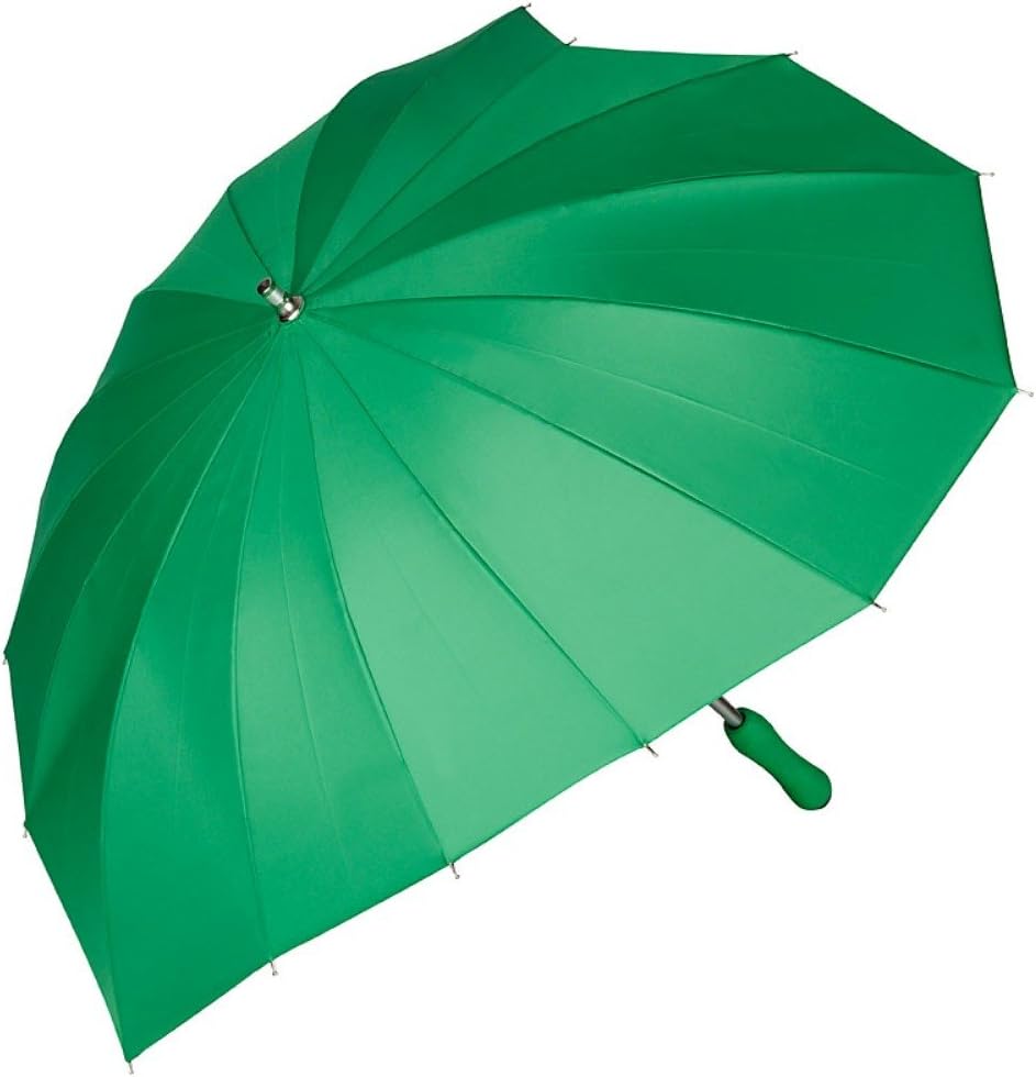 VON LILIENFELD Regenschirm Herz grün Sonnenschirm Brautschirm Hochzeitsschirm