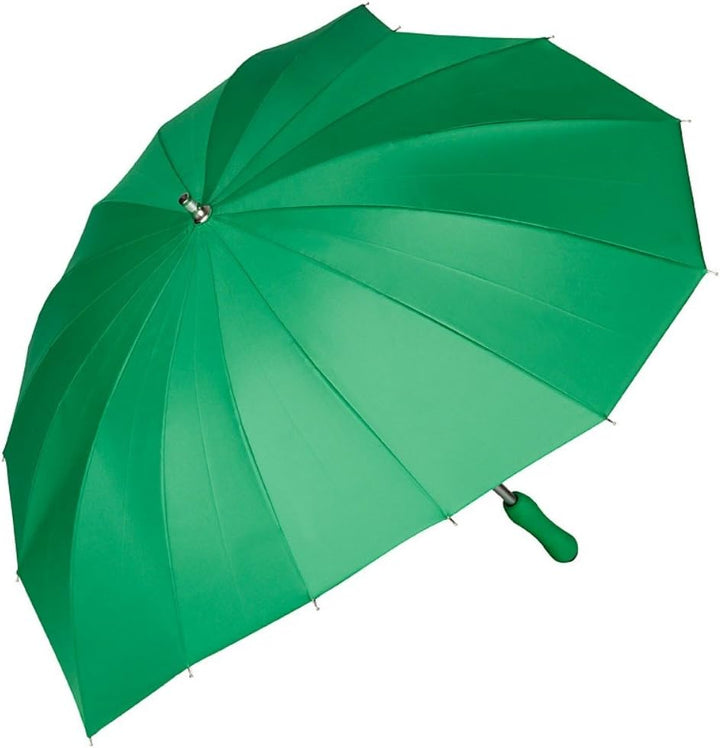 VON LILIENFELD Regenschirm Herz grün Sonnenschirm Brautschirm Hochzeitsschirm