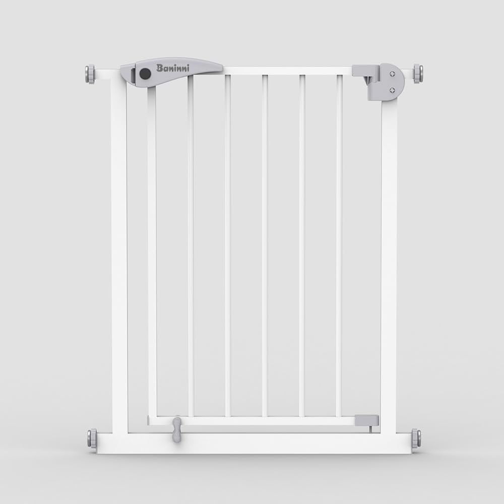 Baninni Fina Sicherheitsgitter, Weiss, 67 cm bis 75 cm