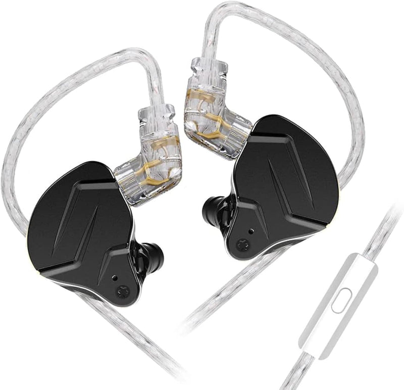 keephifi KZ ZSN Pro X In-Ear-Ohrhörer mit Mikrofon, 1BA + 1DD HiFi-In-Ear-Kopfhörer, Geräuschunterdr