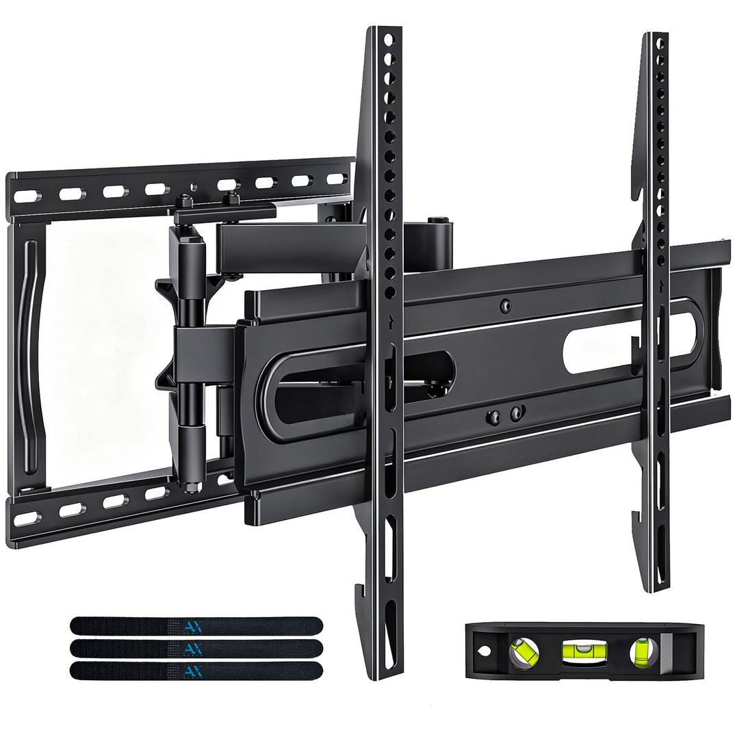 AX WABER TV Wandhalterung für 32-65 Zoll Bildschirme bis zu 45kg, Wandhalterung Fernseher Schwenkbar