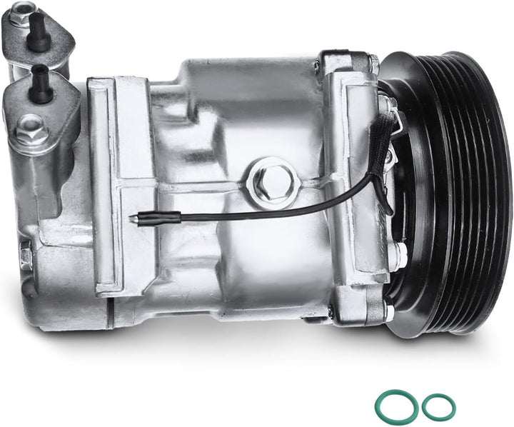 Frankberg Klimakompressor Klimaanlage 2-Polig für Clio II BB CB 1.9L 1998-2005 Kangoo KC0/1 1.9L 199