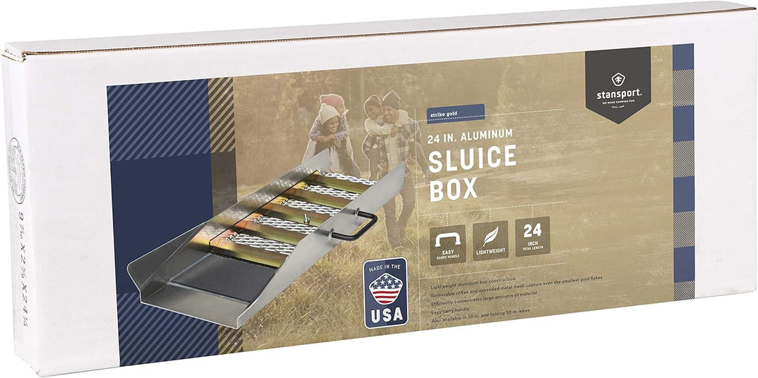 StanSport Outdoor-581 24" Schleuse Box, Silver 24-inch, 24-inch