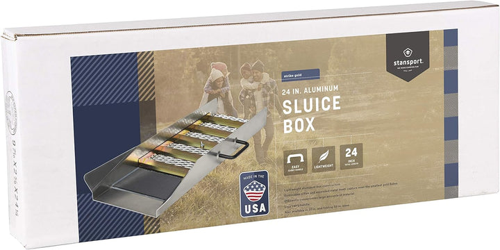 StanSport Outdoor-581 24" Schleuse Box, Silver 24-inch, 24-inch