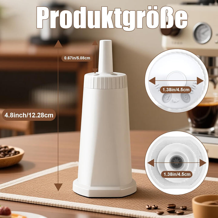 4 Stück Wasserfilter Kompatibel mit Sage, Für Barista Express/Pro/Touch/Impress/Oracle SES876/SES878
