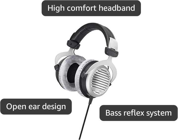 beyerdynamic DT 990 Edition 32 Ohm Over-Ear-Stereo Kopfhörer. High-End für Tablet und Smartphone Sil