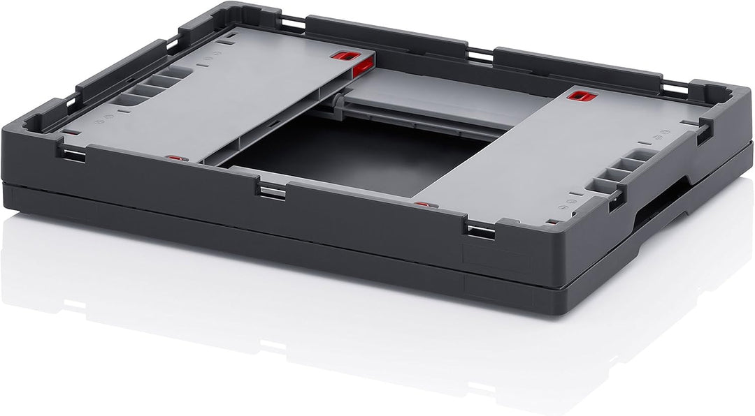 Auer Packaging Profi-Faltbox 60 x 40 x 22 inkl. gratis Zollstock Eurobehälter klappbar faltbar stape