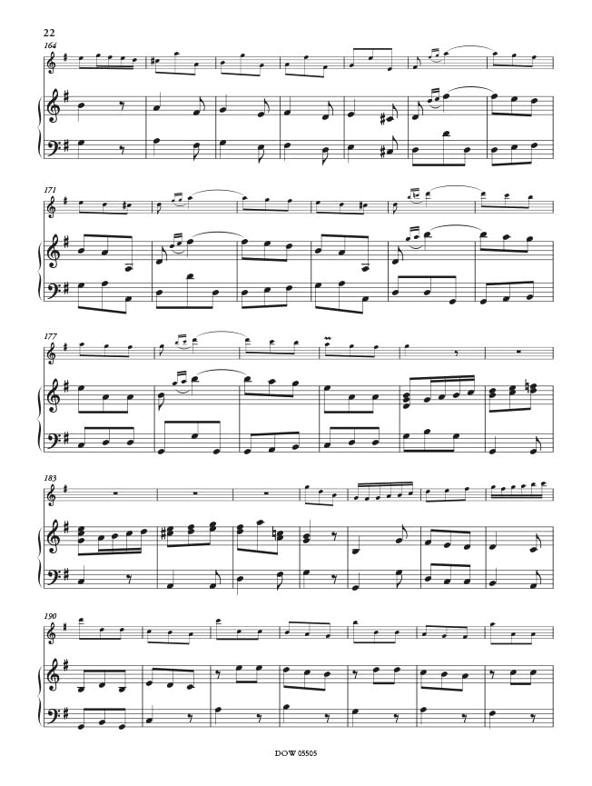 Concerto for Flute, Strings and Basso Continuo. Enthält Einzelstimme und Online-Audio, Taschenbuch