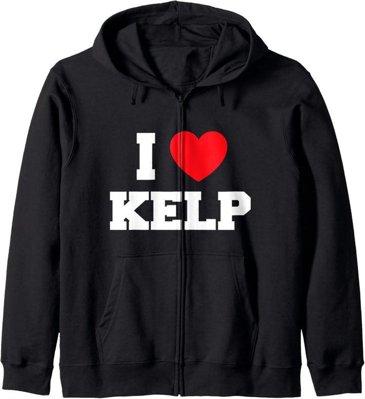 I Love Kelp Kapuzenjacke