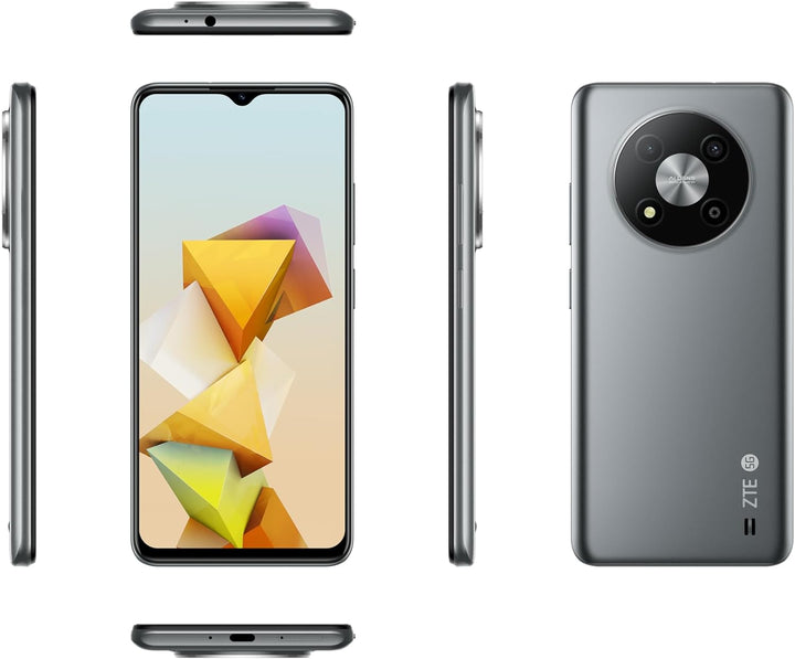 ZTE Smartphone Blade A73 5G (16,56cm (6,52 Zoll) HD+ Waterdrop Display, 5G, 4GB RAM und 128GB intern