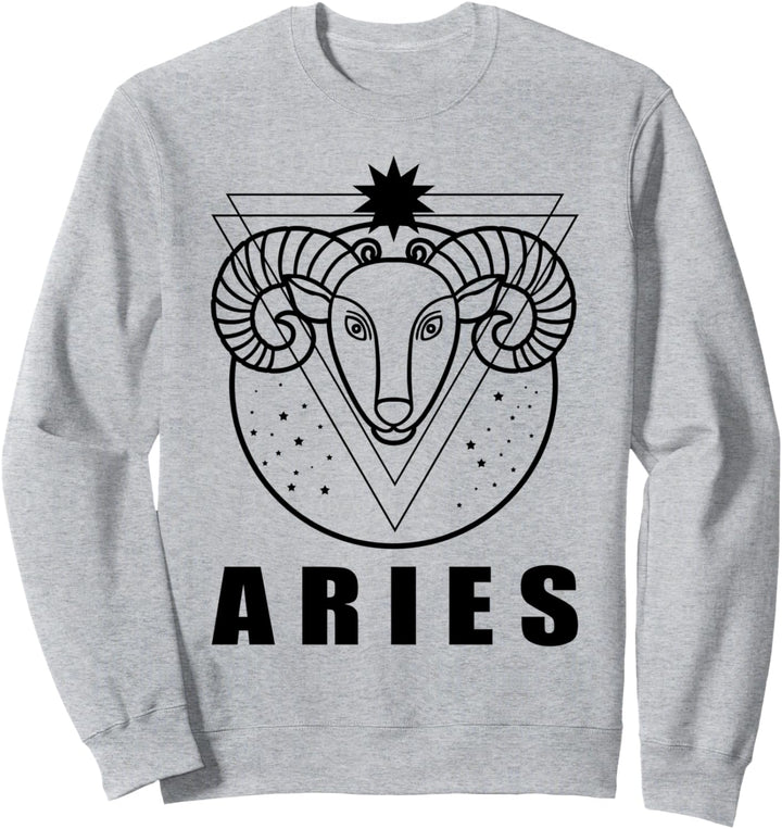 Sternzeichen Widder - Astrologie Horoskop Sweatshirt