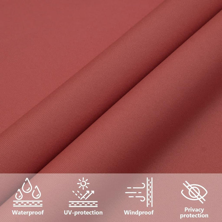 vidaXL Sonnensegel Rechteckig 4x6m Terrakotta Garten Sonnenschutz Beschattung 4 x 6 m terracotta, 4
