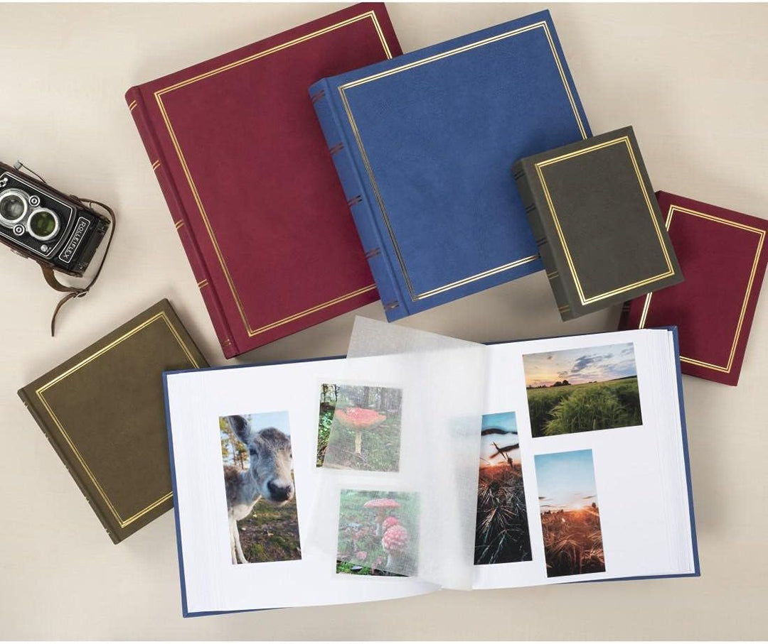 Hama Jumbo Fotoalbum London 30x30 cm (Fotobuch mit 80 weissen Seiten, Album für 320 Fotos zum Selbst