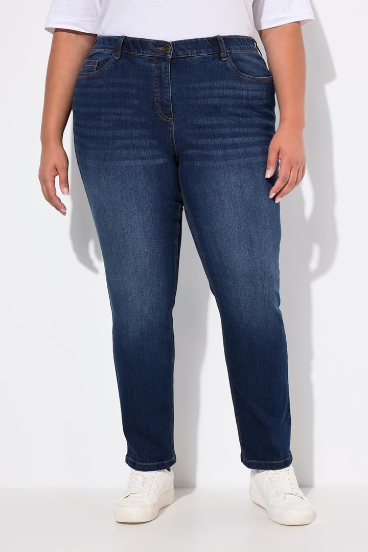 Ulla Popken, Damen, grosse Grössen, Straight-Jeans